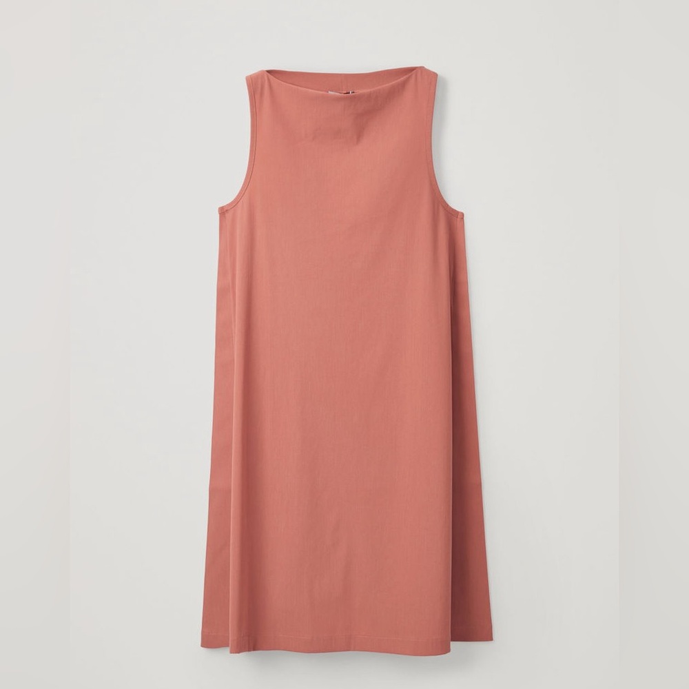 COS A-Line Dress With Bonded Edges - sz M